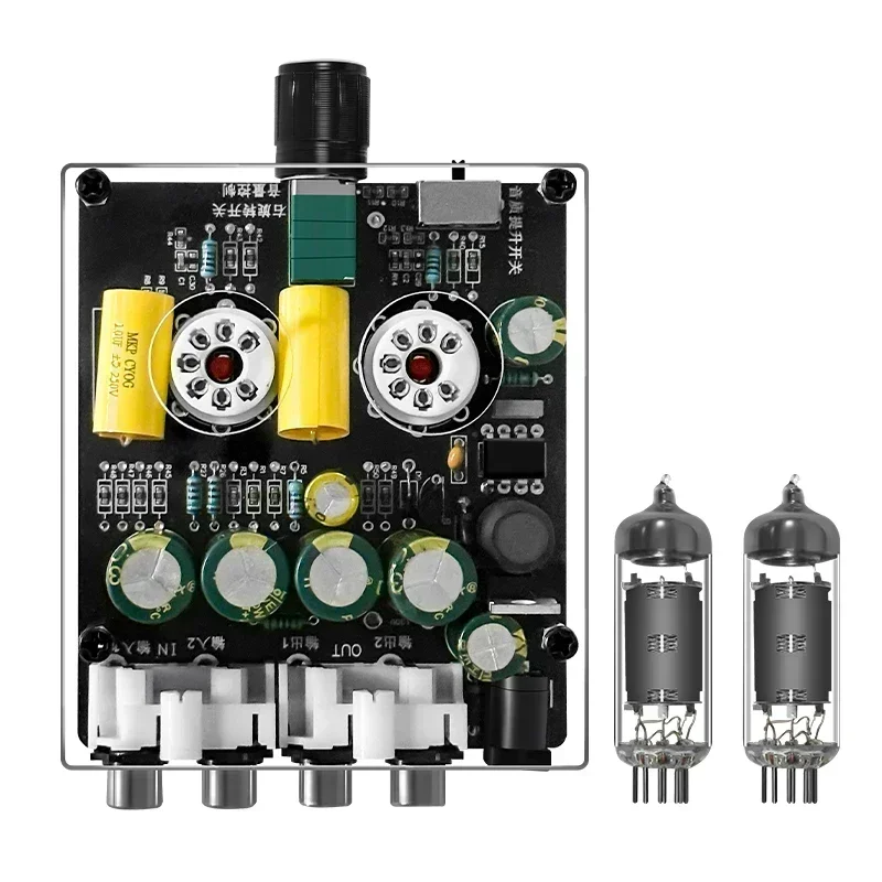 Home Cinema Theater - Upgraded 6K4 Tube Preamplifier Amplifiers HiFi