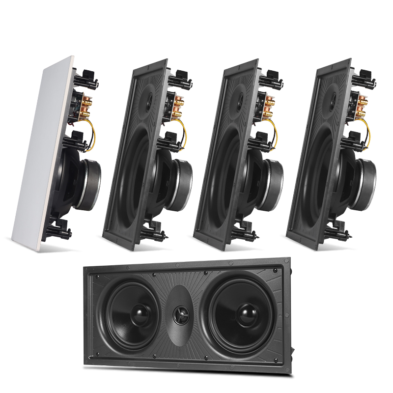Home Cinema Theater - HIFI Inwall Speaker 100watts Ceiling Wall-mounted
