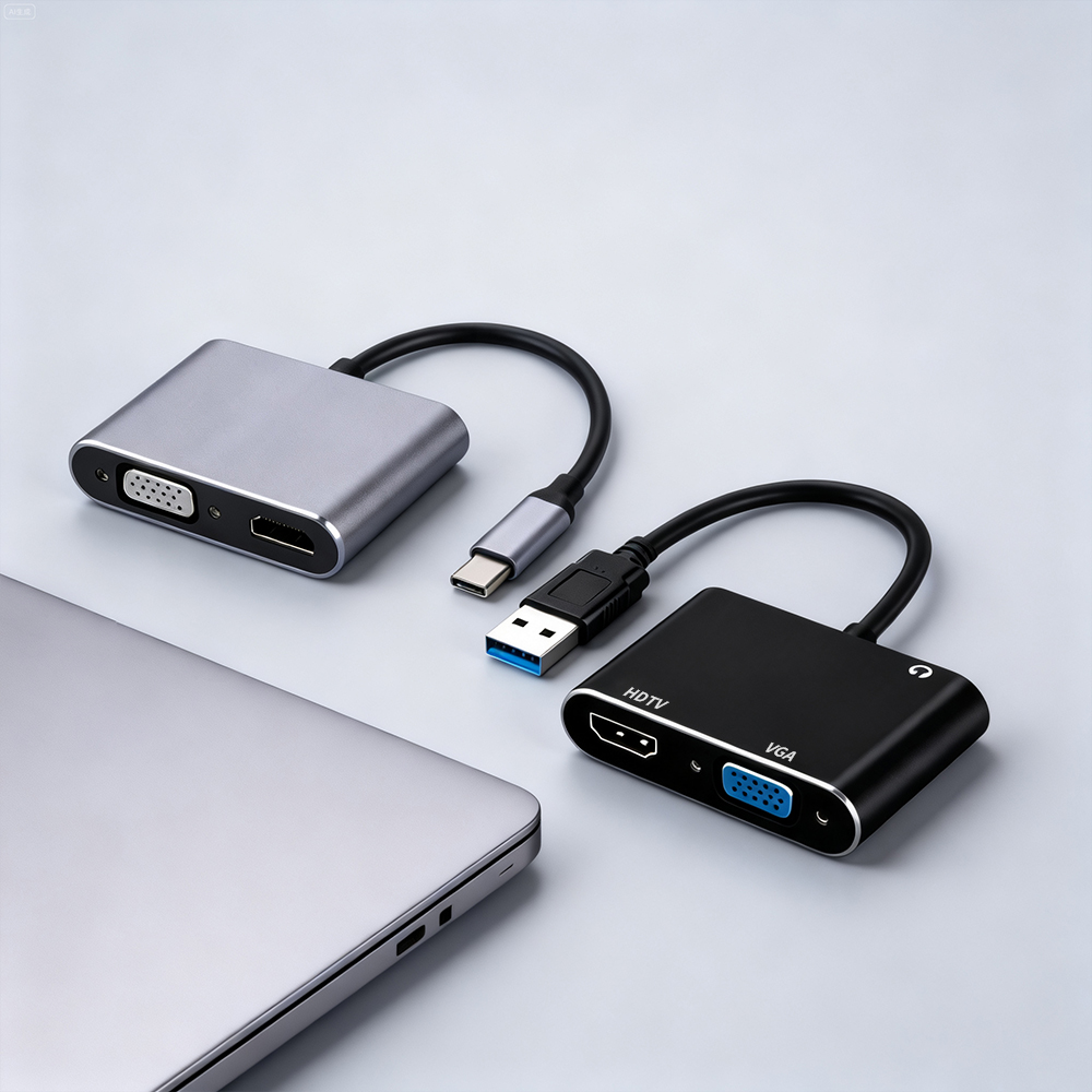 USB 3.0/TYPE-C to HDMI VGA Ada - Home Cinema Usb 评论和价格