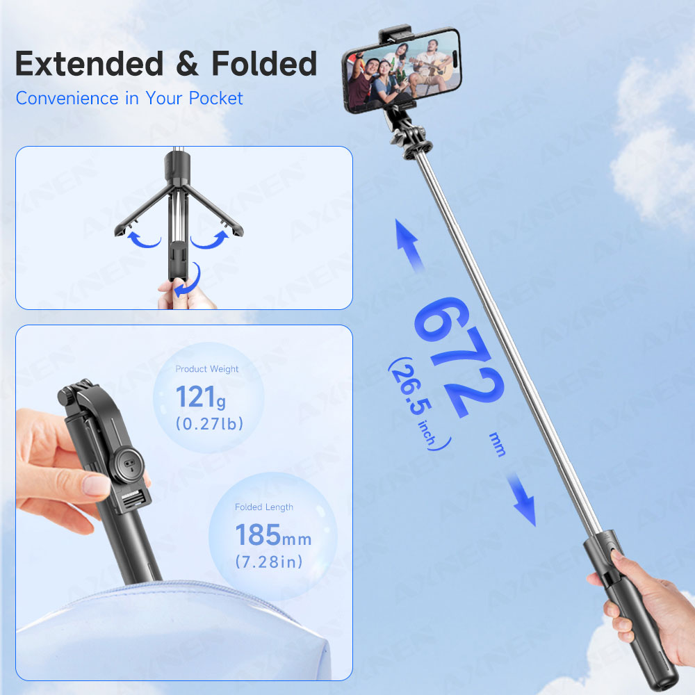 Selfie Stick Tripod with Detac - Smart Tv Stick 评论和价格