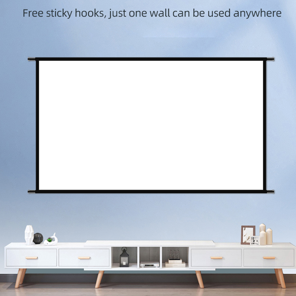 VEIDADZ Projector Screen Wall  - Home Cinema Blanc 评论和价格