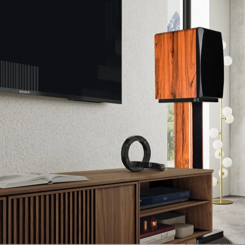 Solid Wood Speaker Stand Floor - Home Cinema Theater 评论和价格