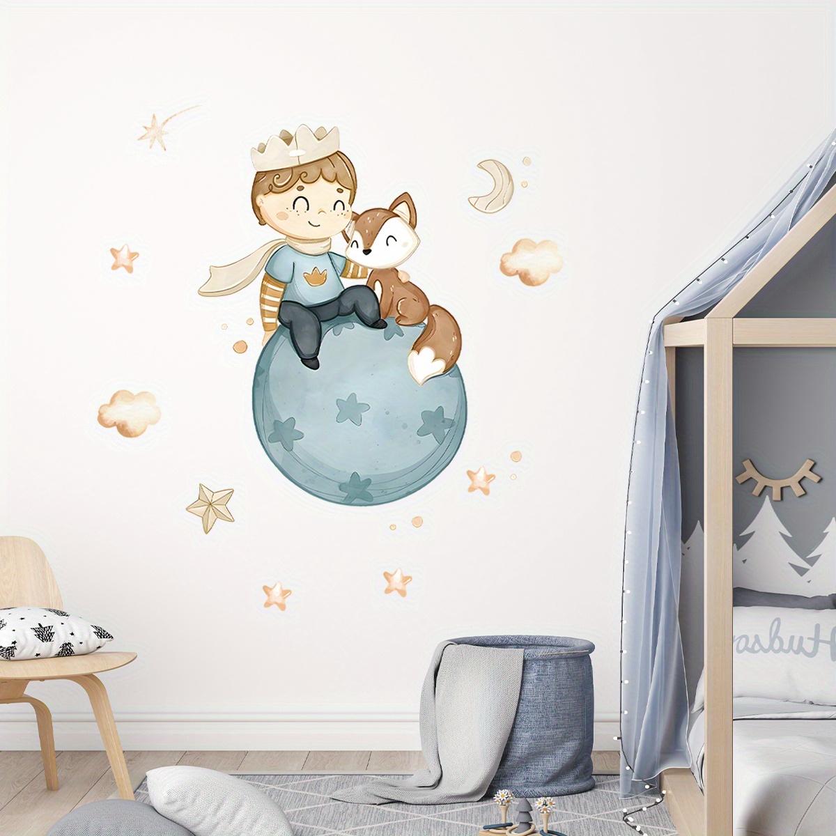 Cartoon Cute Prince Fox Balloo - Home Cinema Room 评论和价格