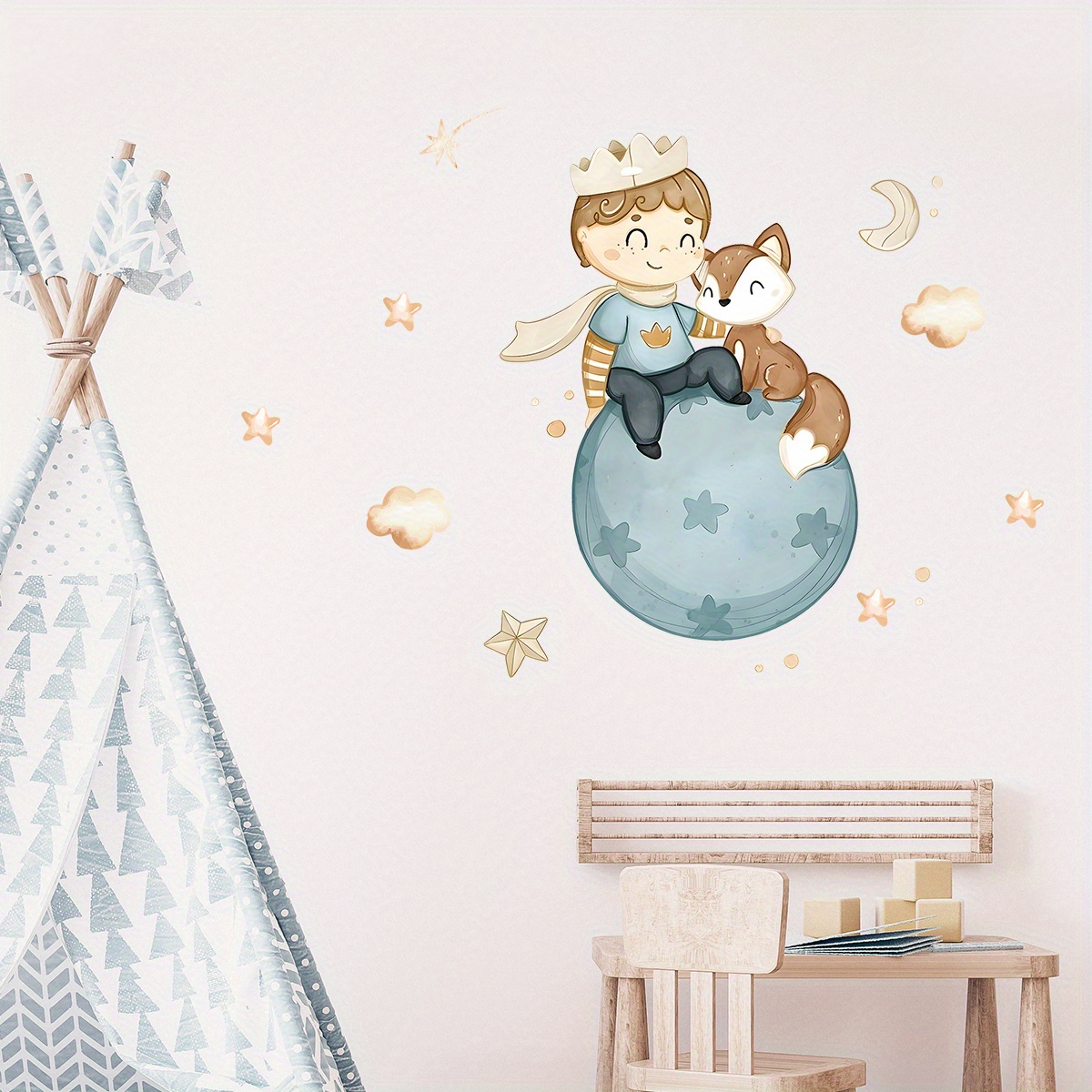 Cartoon Cute Prince Fox Balloo - Home Cinema Room 评论和价格