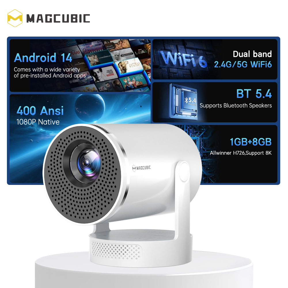 Magcubic Android 14 Native 108 - Home Cinema Gadgets 评论和价格