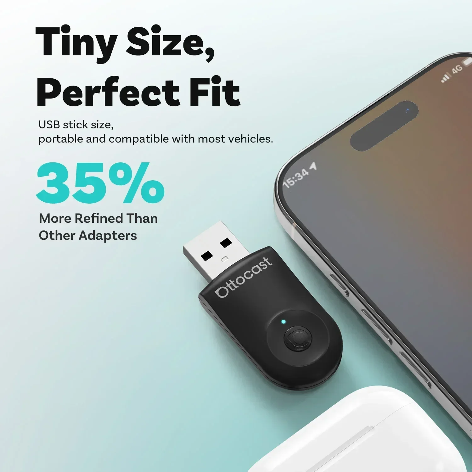 OTTOCAST MINI 2 in 1 Wired to  - Smart Tv Stick 评论和价格