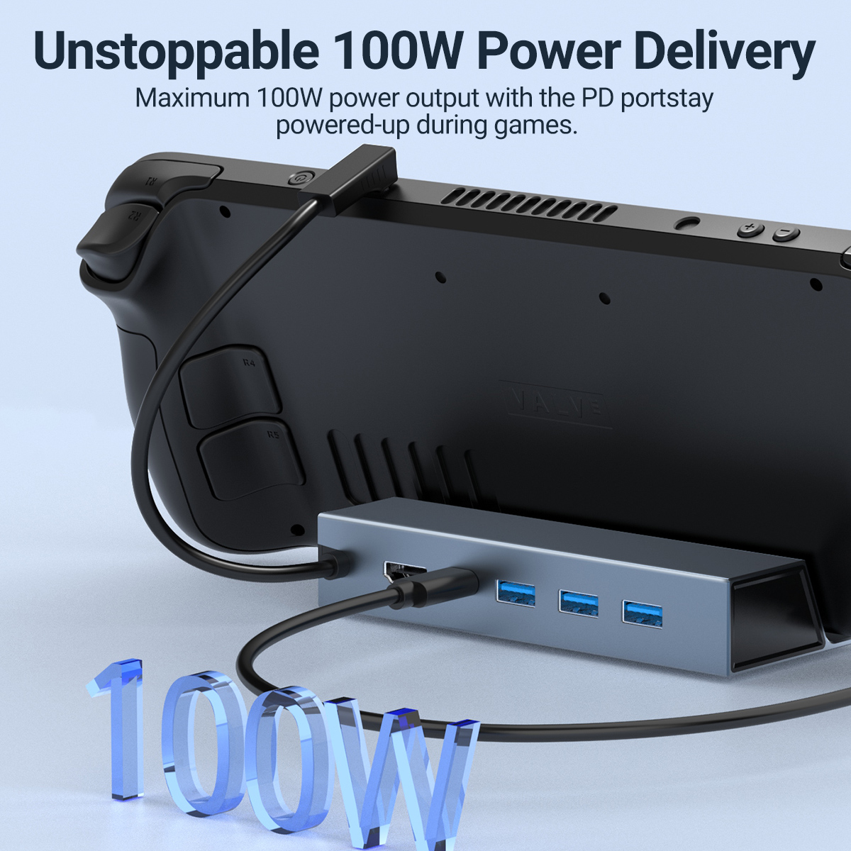 5 in 1 USB C Docking Station 4 - Home Cinema Usb 评论和价格
