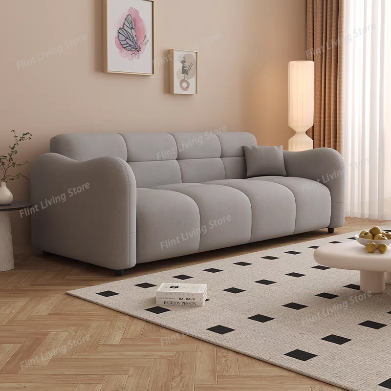 Relaxing Cream Living Room Sof - Home Cinema Lounge 评论和价格