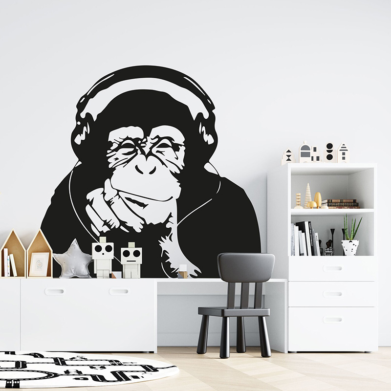 Banksy Thinking Monkey Vinyl W - Home Cinema Room 评论和价格
