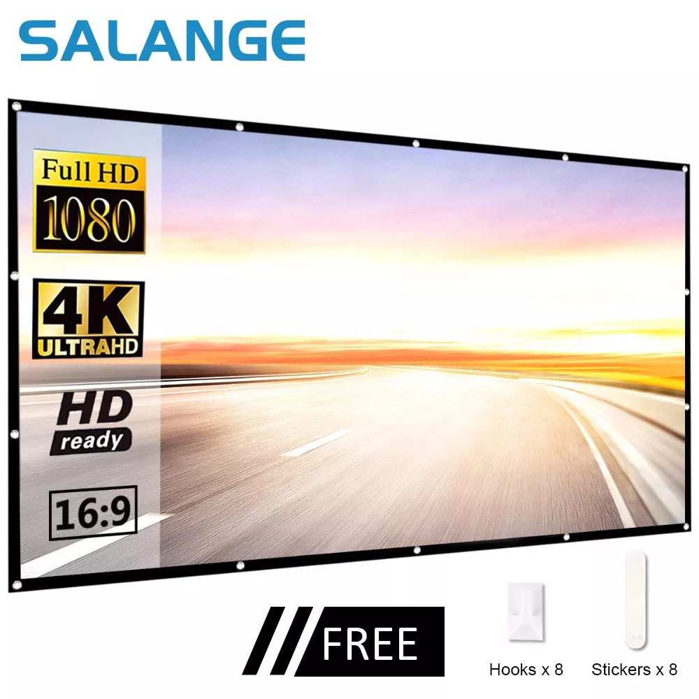 Salange Projection Screen Port - Home Cinema Blanc 评论和价格