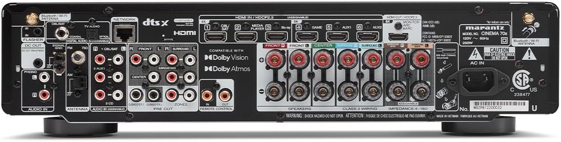 Marantz Cinema 70S 7.2-Ch Rece - Home Cinema Theater 评论和价格