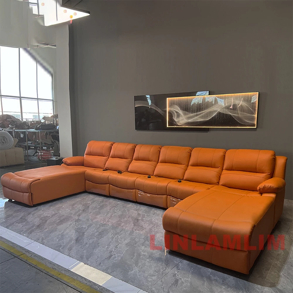 Luxury Oversized Sectional Rec - Home Cinema Theater 评论和价格