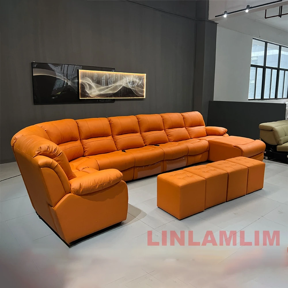 Luxury Oversized Sectional Rec - Home Cinema Theater 评论和价格