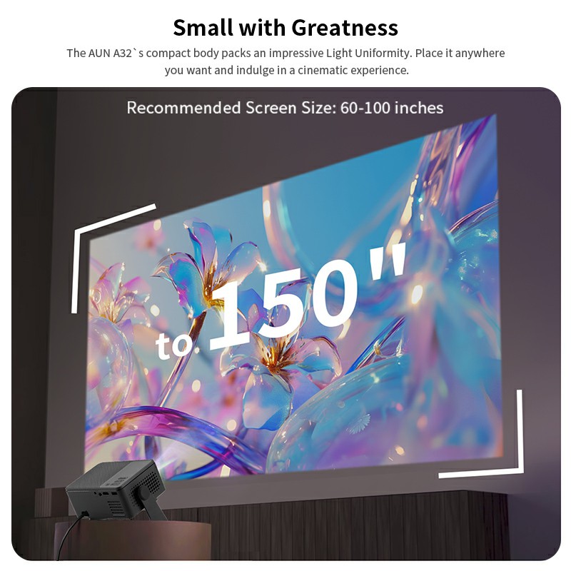 AUN A32 Pro Android 13 Project - Home Cinema Gadgets 评论和价格