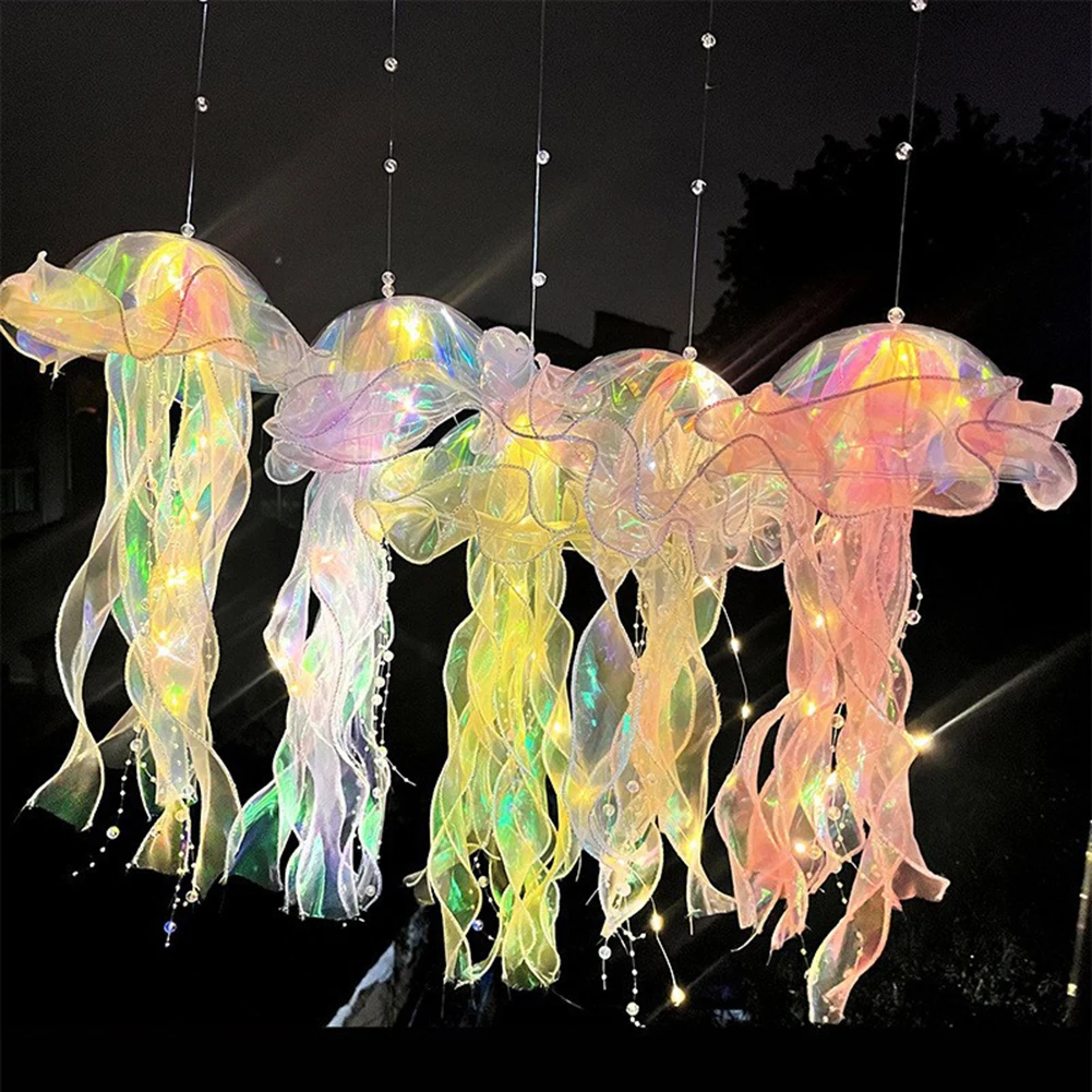 Jellyfish Lamp Portable Flower - Home Cinema Room 评论和价格