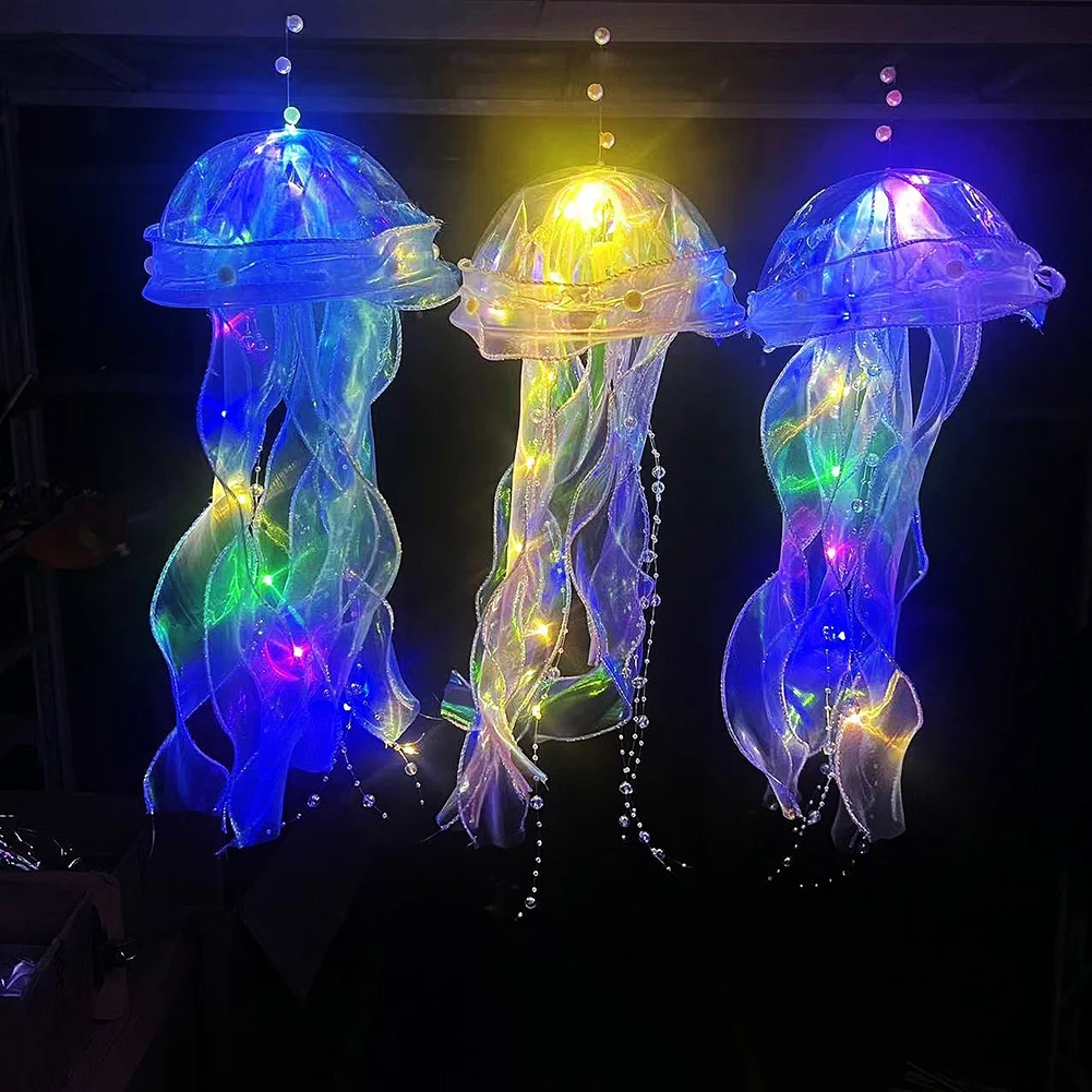 Jellyfish Lamp Portable Flower - Home Cinema Room 评论和价格