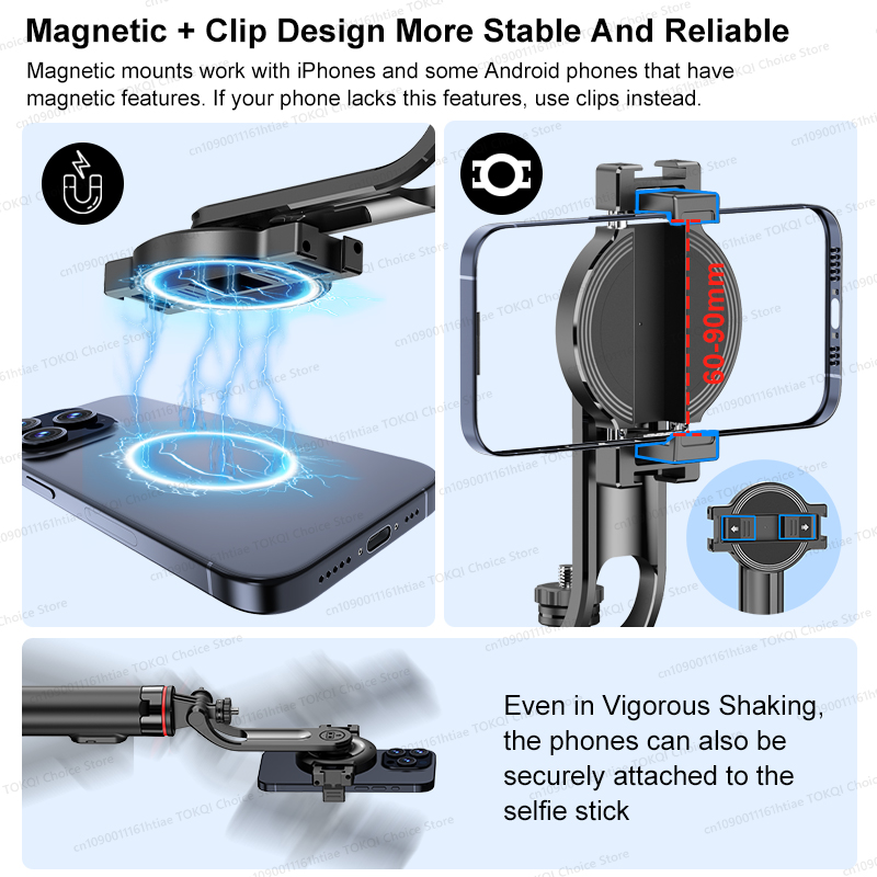 TOKQI C20 Magnetic Selfie Stic - Smart Tv Stick 评论和价格
