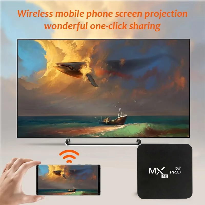 MX-Pro Smart TV Box 4K HD Andr - Home Cinema Atmos 评论和价格