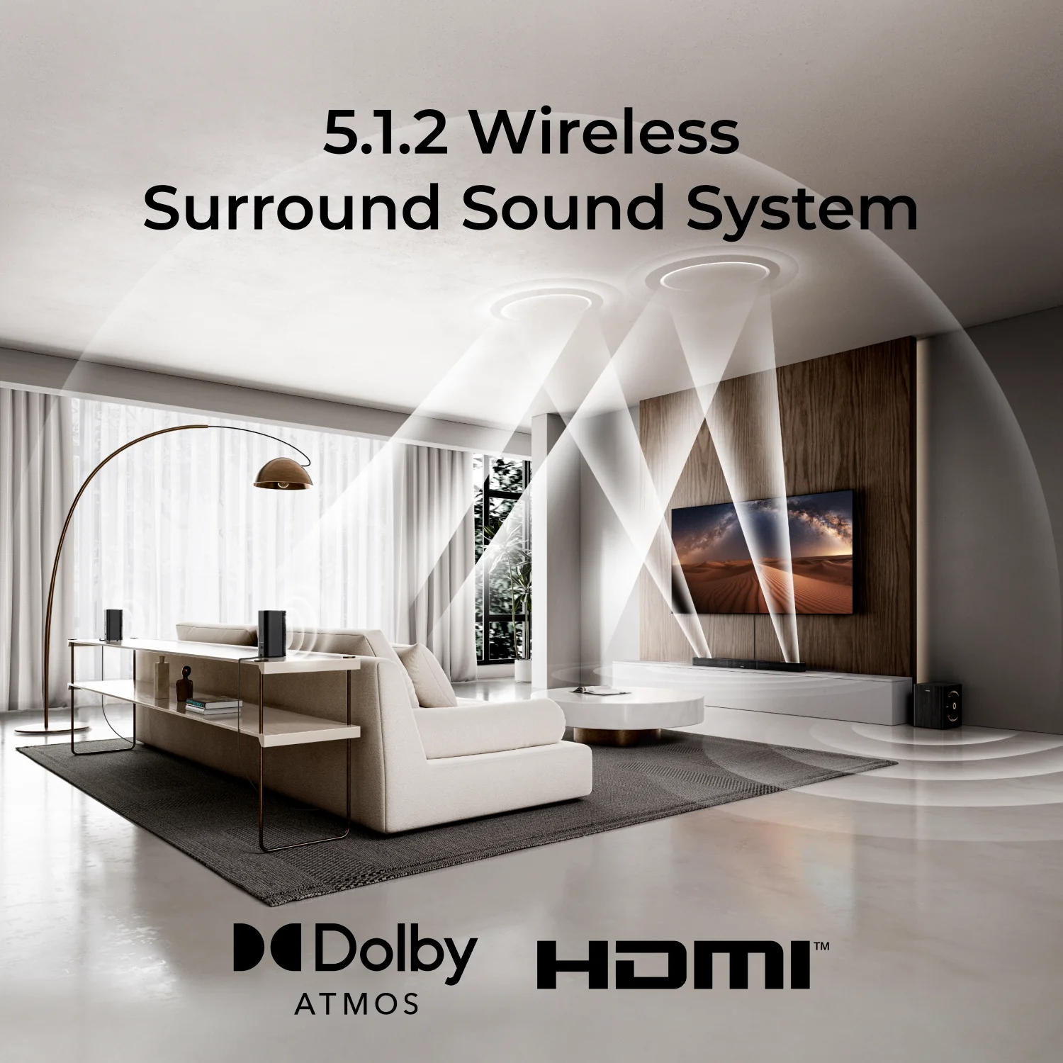 X40 5.1.2ch Wireless Surround  - Home Cinema Atmos 评论和价格