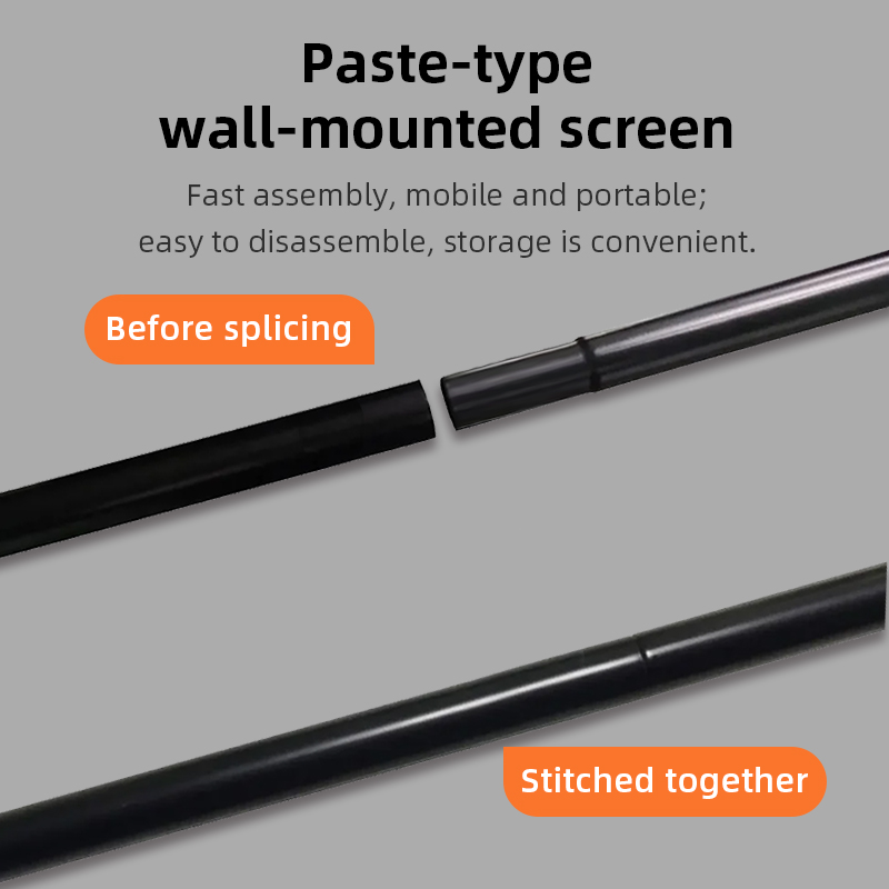 Projector Screen Wall Mounted  - Home Cinema Blanc 评论和价格
