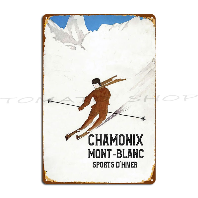 Vintage Chamonix Mont Blanc Al - Home Cinema Blanc 评论和价格